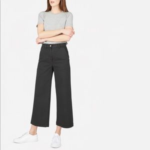 Everlane Wide Leg Crop Pants